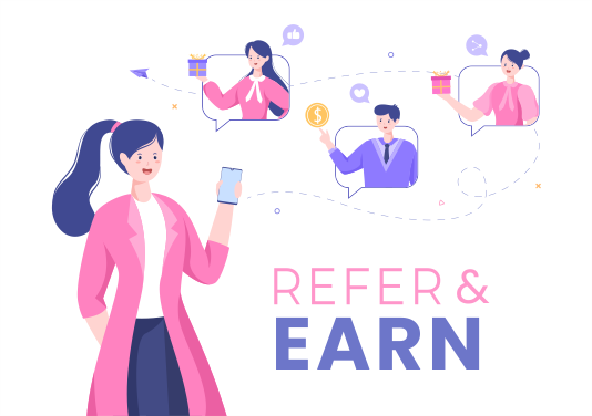 refer and earn